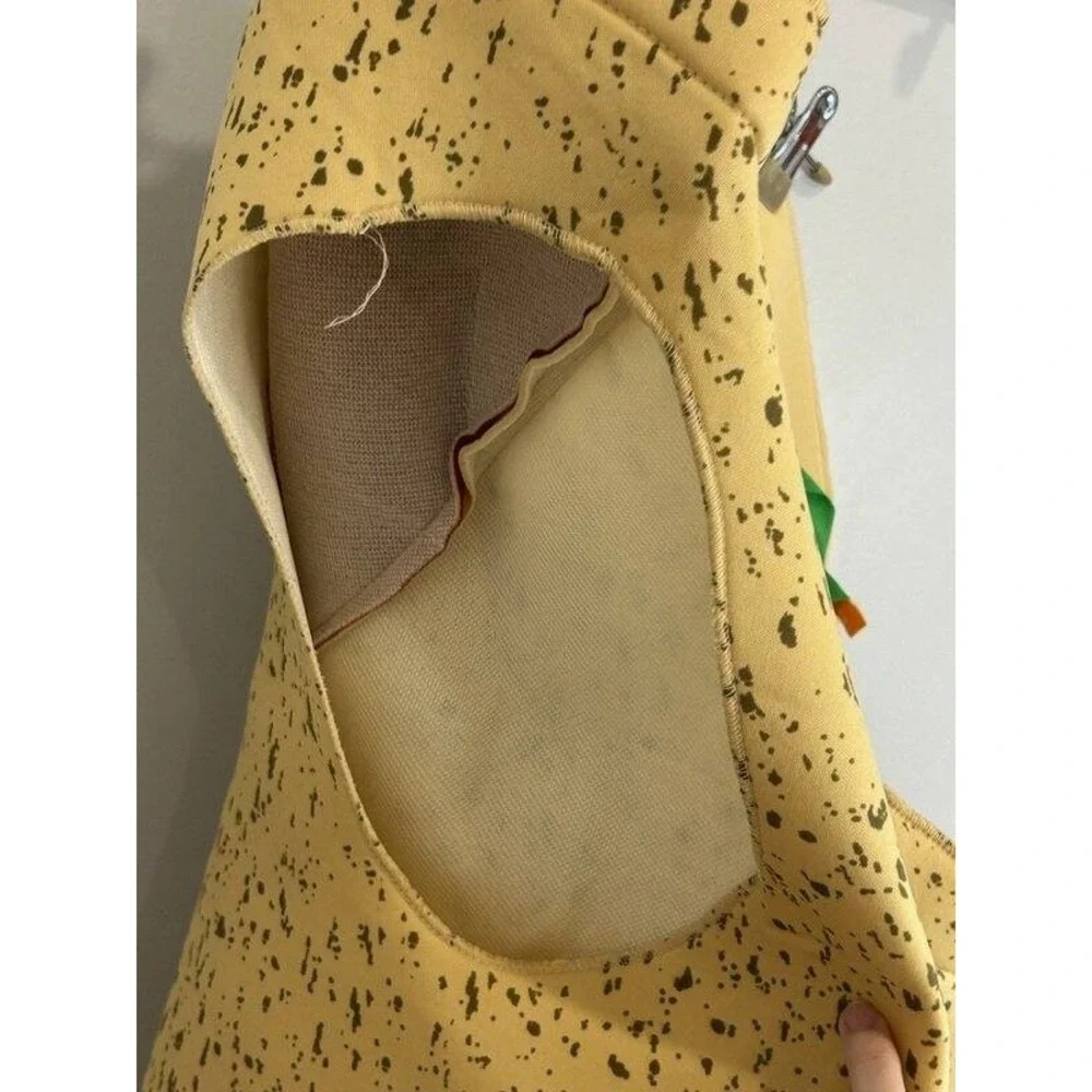 Taco Body Costume Adult One Size Fits Most Rasta Imposta Open New